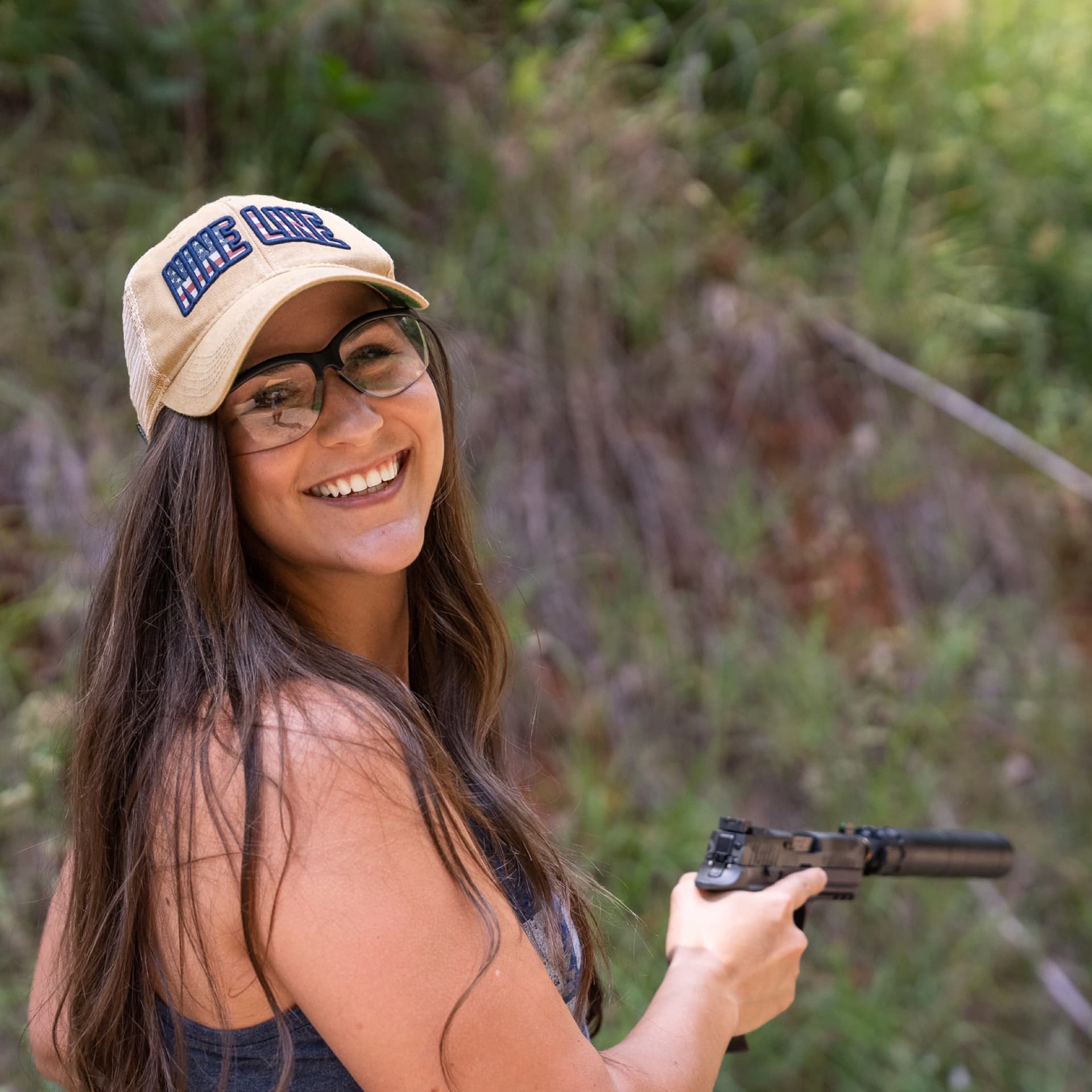 Rapidfire Rachel at the range
